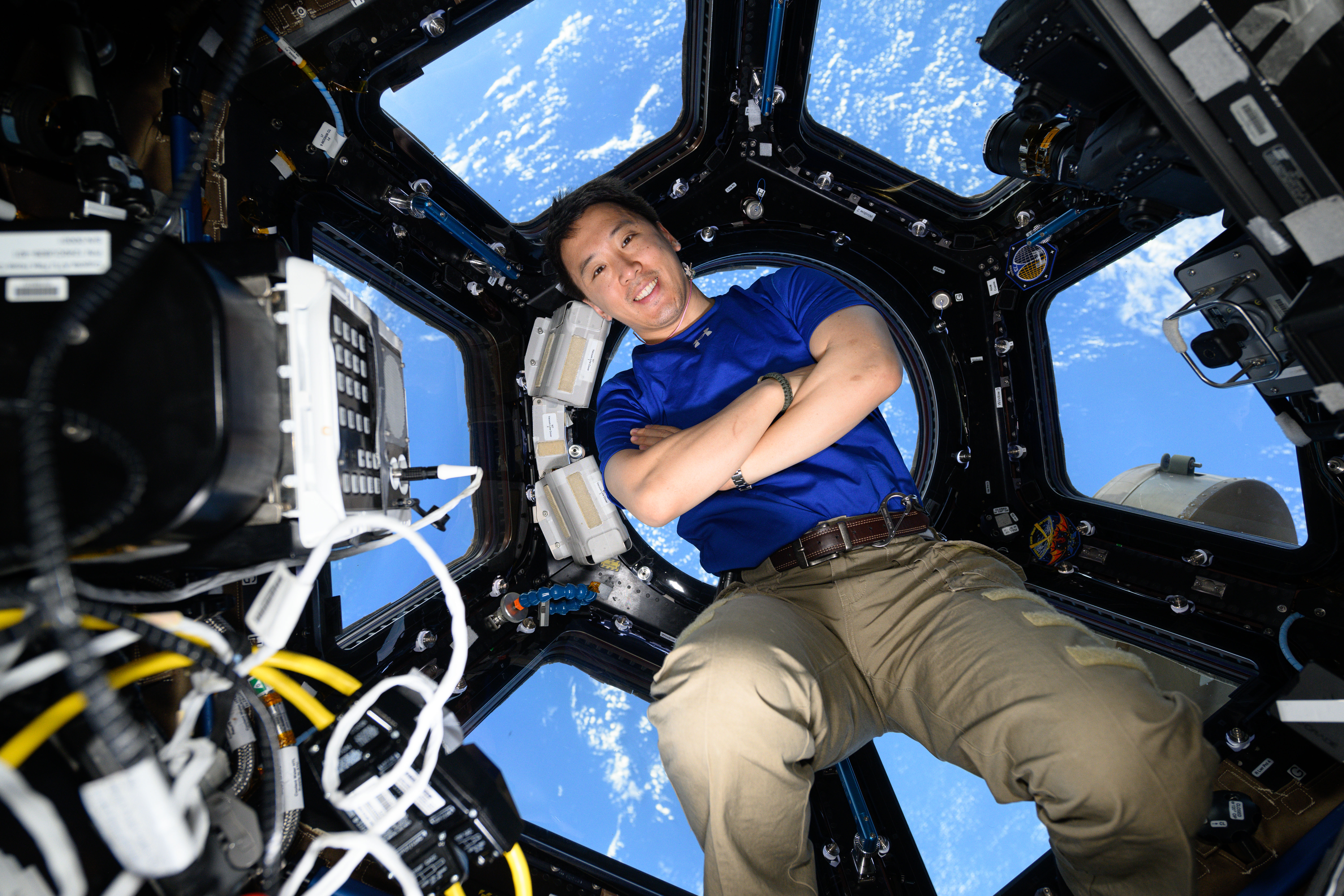 Jonny Kim on the International Space Station